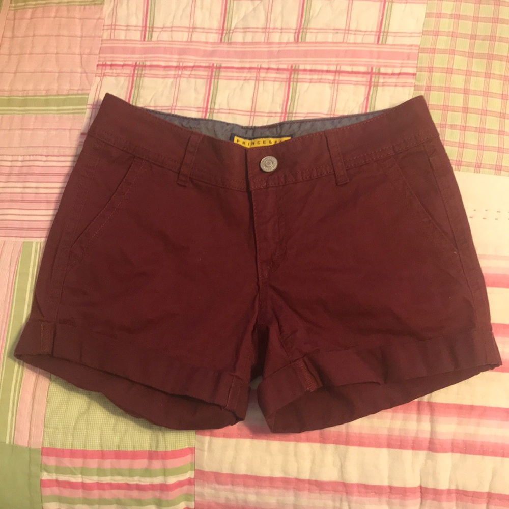 Burgundy Beachcomber Short